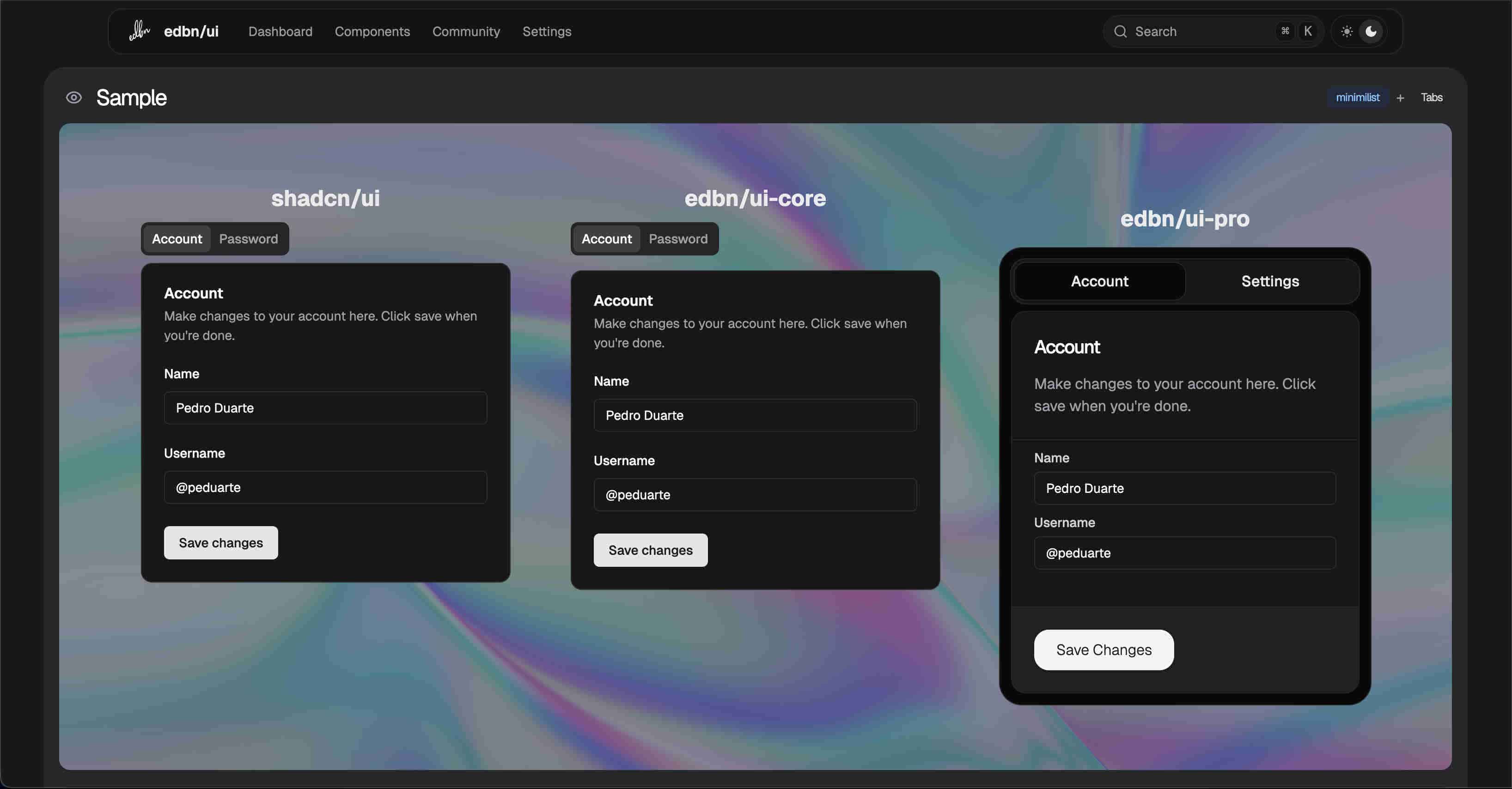 Screenshot 3 of ui.edbn.me